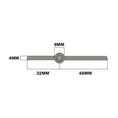 51-345-1 MODULAR SOLUTIONS LIFTOFF HINGE 30 & 45 SERIES TRANSITION HINGE